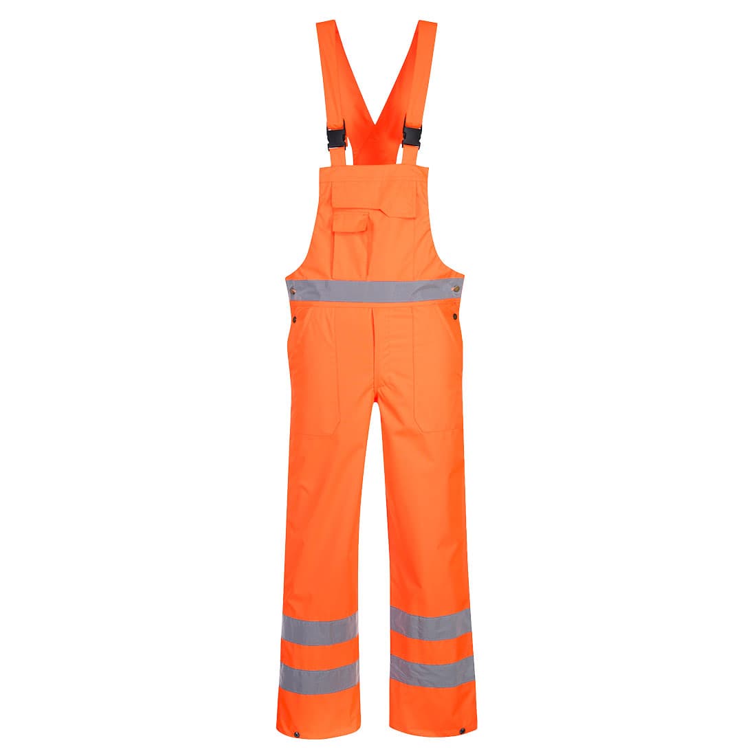 Hi-Vis Breathable Rain Bib and Brace