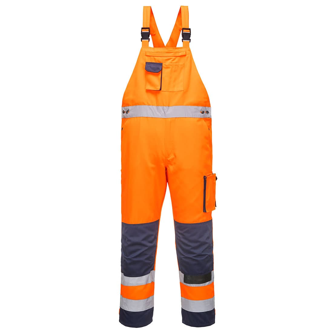 Dijon Hi-Vis Contrast Work Bib and Brace